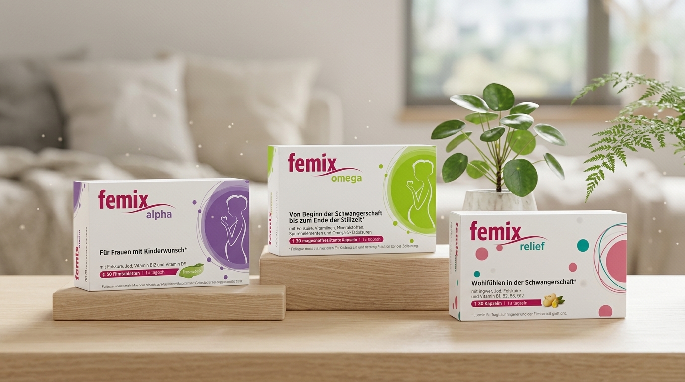 Femix Relief as part of the Femix vitamin family