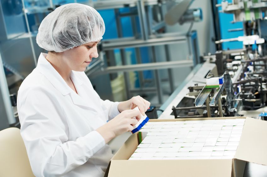 Centax Pharma confectioning and blister packing line